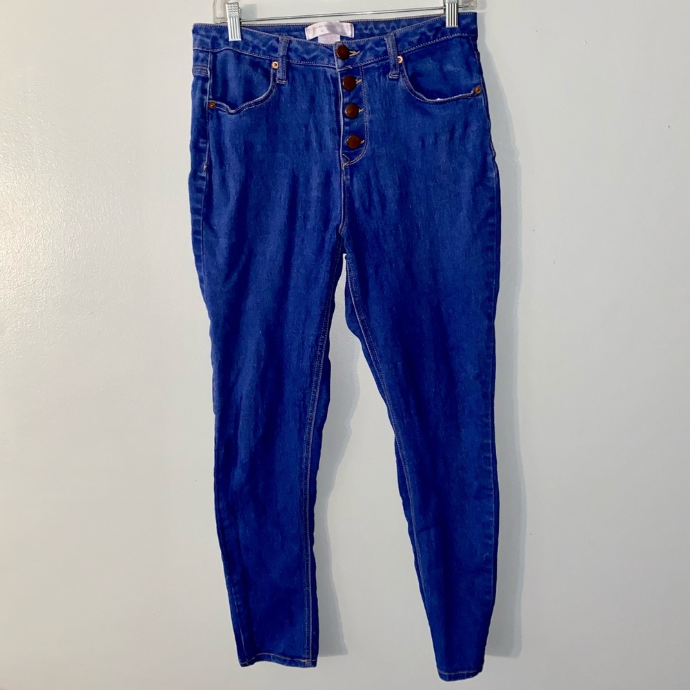 Royal Blue Skinny Jeans